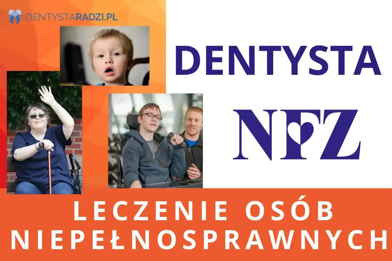 Nowy zjazd stomatologia NFZ: leczenie osób niepełnosprawnych. Uśmiechnięte twarze dzieci i dorosłych.