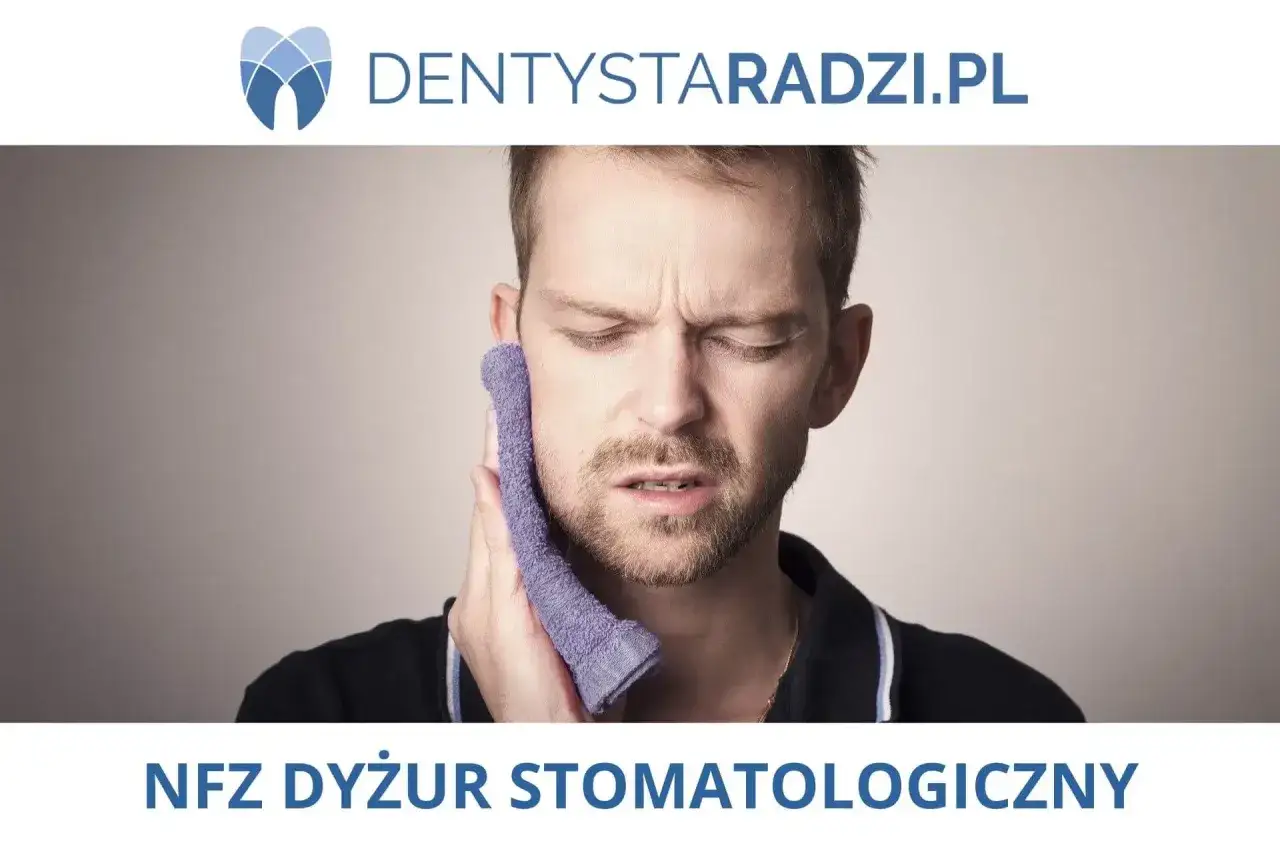 Ból zęba? Ostry dyżur stomatologiczny Warszawa NFZ Lindleya pomoże. Mężczyzna z okładem na policzku.