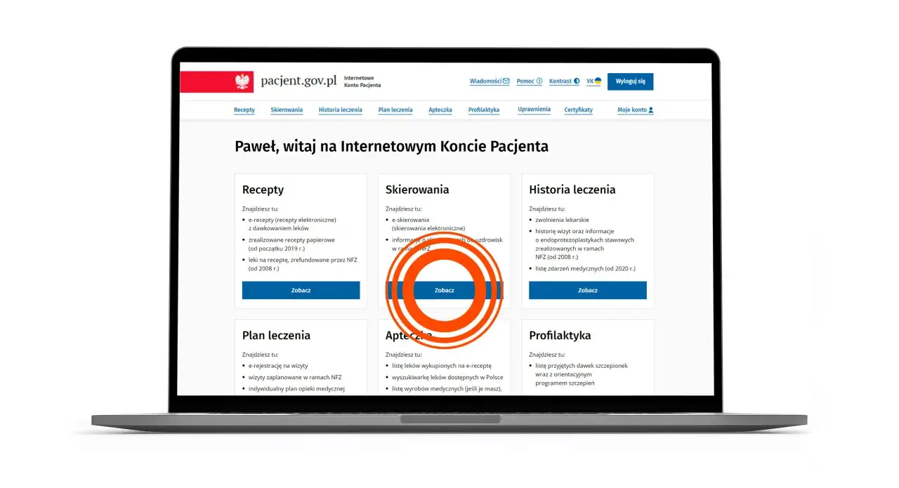Na stronie pacjent.gov.pl znajdziesz informacje o skierowaniach do sanatorium NFZ.